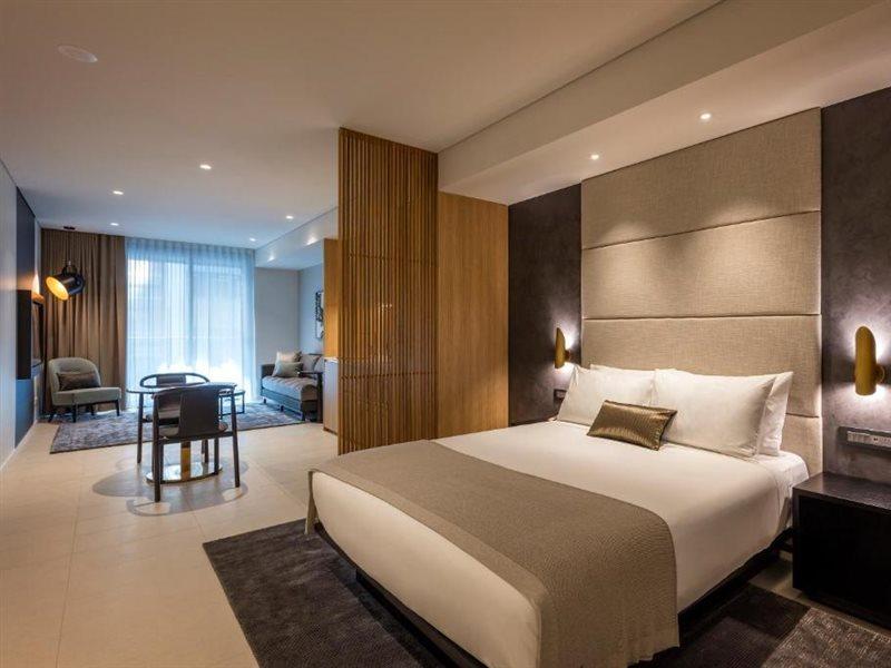 Skye Suites 시드니 외부 사진 A bedroom at the hotel