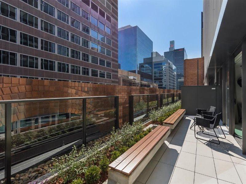 Skye Suites 시드니 외부 사진 The rooftop garden