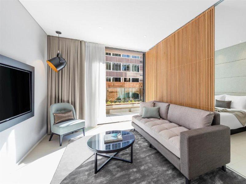 Skye Suites 시드니 외부 사진 A suite at the hotel