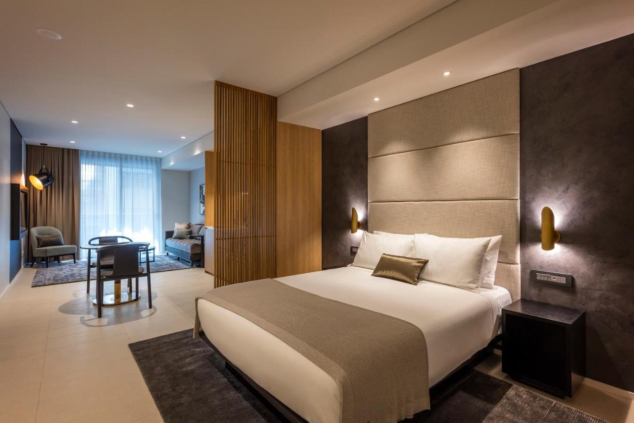 Skye Suites 시드니 외부 사진 A bedroom at the hotel